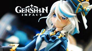 【DIY】 Making Furina  Genshin Impact Sculpting Anime Clay Art Figure