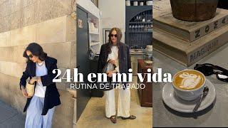 24h EN MI VIDA: mi rutina de trabajo || @laliabenchelef