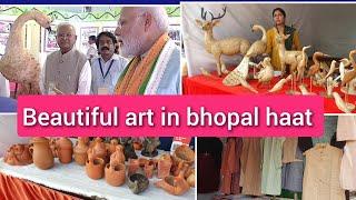 artisans in bhopal haat who presented Beautiful art work to our Honorable Prime Ministermust visit