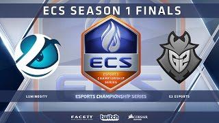 Luminosity vs G2 - Map 1 - Dust 2 (ECS Season 1 Finals)