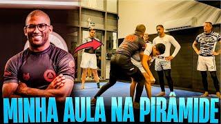 Minha aula de WRESTLING na Pirâmide Grappling