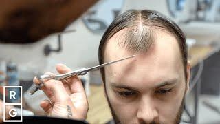 The BEST HAIRCUT & Advice For A RECEDING HAIRLINE (Part 2)