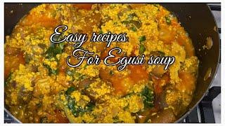 How To Cook Egusi Soup|Frying Method To Get That Party Egusi Taste