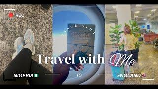 TRAVEL VLOG: Nigeria  TO UK | A total of 26 hours!!!| My AIRWANDA experience| 1ST YOUTUBE VIDEO