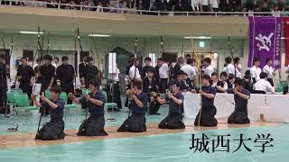 第48回全関東学生弓道選手権大会男子団体戦決勝トーナメント二回戦