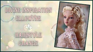 Virtual Doll Convention Divine Inspiration / Ellowyne Wilde / Hairstyle / Restyled Look