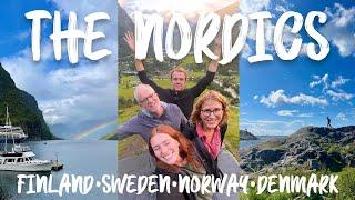 Nordic country travel vlog: Finland, Sweden, Norway and Denmark