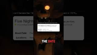 FNAF Movie 2 Just Had Some.. SAD NEWS... #fnaf #fnaf2 #fivenightsatfreddys #fnafmovie #fnafmovie2