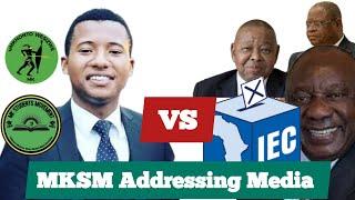 UMkhonto Wesizwe  Student Movement: Thamisanqa Khuzwayo. Address about IEC|Blade Nzimande|NSFAS.