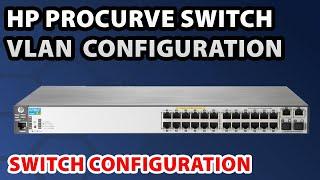 HP ProCurve Switch VLAN Configuration