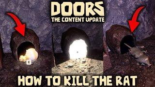 Roblox Doors : How to kill the Rat (Louie) - Concept