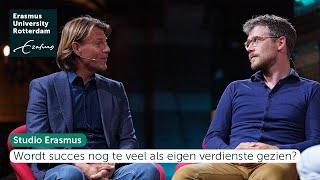 Kim Putters en Maarten Janssen over hoe je succesvol wordt - Studio Erasmus