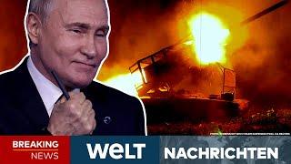 PUTINS KRIEG: Drama in Kursk! Massive Gegenangriffe der Russen! Ukraine muss Gebiete aufgeben | LIVE