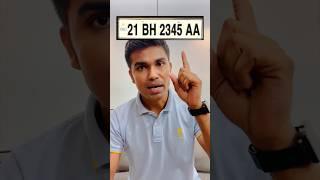 BH Number plate vs Normal Number plate #indiandriveguide