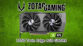 ¿Qué TARJETA DE VÍDEO comprar? Zotac Gaming GeForce RTX 3050 Twin Edge 8GB GDDR6