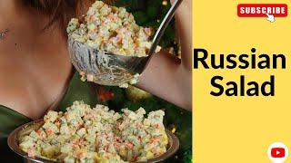 Russian salad! The ORIGINAL RECIPE | Best salad for New Year's Eve | So delicious#rusiansalad