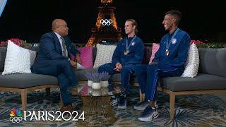 Cole Hocker, Yared Nuguse make a statement for Team USA in men's 1500m | Paris Olympics | NBC Sports