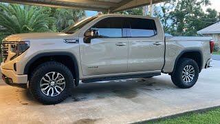 Will 35’s fit? 2022 GMC Sierra AT4 Refresh. Nitto Ridge Grappler. Stock height. D&A Restorations