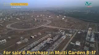 Multi Garden B17 Islamabad | Sector F drone visit | ELB marketing