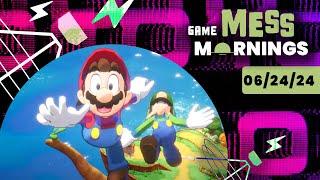 Nintendo Won't Reveal Mario and Luigi's New Developer | Game Mess Mornings 06/24/24