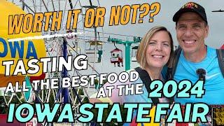 Tasting all the “BEST” Fair Food at the 2024 Iowa State Fair: Worth it or Not?