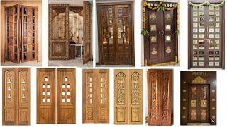 R119 || PUJA ROOM DOOR | POOJA ROOM WOODEN DOOR | TEMPLE DOOR | MANDIR DOOR | WOODEN CARVED DOOR