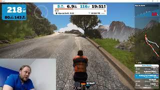 7.  Day 24 - Alpe Du Zwift - How far can I get?!