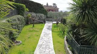 Appartamento in villa di lusso in vendita a Santa Margherita Ligure ripresa con drone