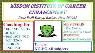 WISDOM INSTITUTE OF CAREER ENHANCEMENT