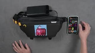 Divoom Pixoo Sling Bag - How to setup