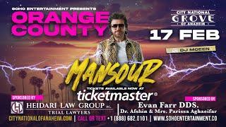 Mansour | Orange County Concert |  Feb 17, 2024