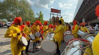 Puneri Dhol 2024 | Puneri Dhol Tasha Pathak at Hyderabad Airport | Puneri Dhol at Begumpet airport