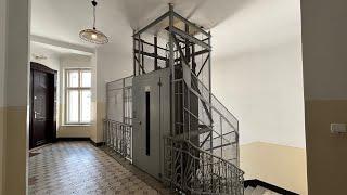 ZUD odważnikowy w okratowanym szybie | ul. Jasna 10, Warszawa