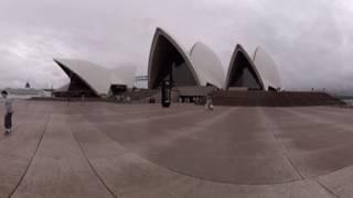 360 video: Entrance to Sydney Opera House, Sydney, Australia