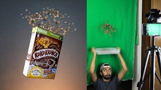 I made a COMMERCIAL with my PHONE!  | Recreating Daniel Schiffer's Cereal Commercial