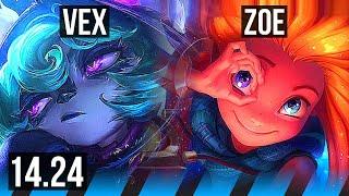 VEX vs ZOE (MID) | KR Diamond | 14.24