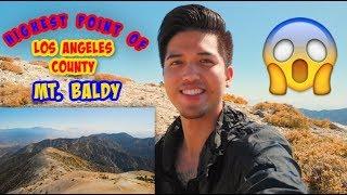 HIGHEST POINT IN LOS ANGELES?!? Mt. Baldy w/ DRONE FOOTAGE | INTENSE | Vlog