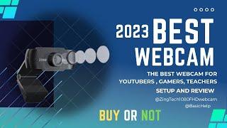 2023 Best ZingTech 1080 FHD Webcam For Youtubers || How to Install Webcam Setup and Review