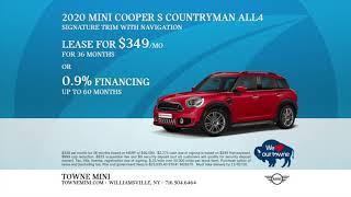 Save BIG On A 2020 MINI Cooper S Countryman at Towne MINI