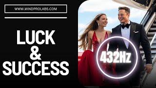 WARNING Become The Luckiest & The Most Successful Person Ever | Attract Luck & Success Subliminal