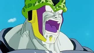 Dragon Ball Z   Gohan colpisce violentemente Cell, che regredisce alla forma Semi Perfetta ITA
