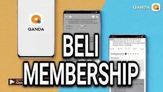 CARA MUDAH BELI MEMBERSHIP DI APLIKASI QANDA