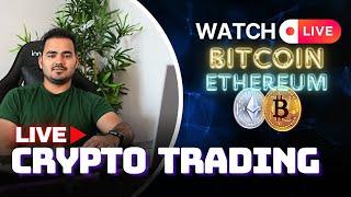 Crypto Live Trading || 5 FEB || @thetraderoomsss  #bitcoin #ethereum #cryptotrading