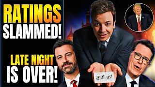 The END of Late Night TV Is Near?! Kimmel, Colbert and Fallon LOSE Audience and Funding to Gutfield!