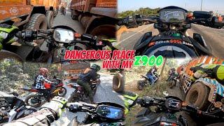 Bhayankar place Re Sabu Rider Fasi Gole.. Saturday Ride #viralvideo #viralshort #z900