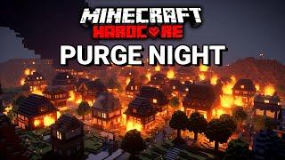 Minecraft's Best Players Simulate The Purge in Minecraft Hardcore