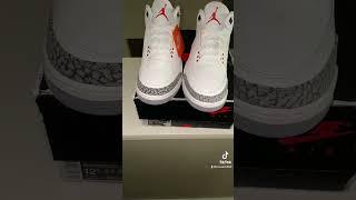 WORST ELEPHANT PRINT on these Jordan 3 Reimagined White Cement 2023