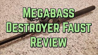 Megabass Destroyer Faust rod REVIEW! The 8 power monster..