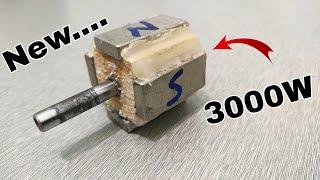 How to Turn Super Magnet into 220V Most Powerful Generator at Home New.