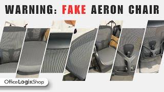 3 Signs of a Fake Herman Miller Aeron Chair CONFIRMED | OfficeLogixShop